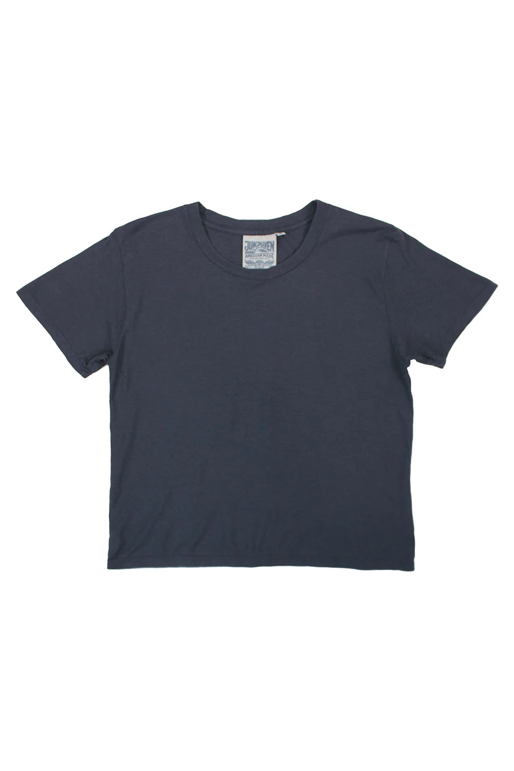 Diesel Gray Cropped Ojai Tee