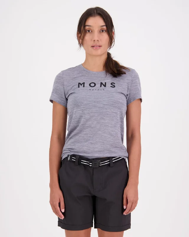 Icon Merino Classic T-Shirt - Grey Heather