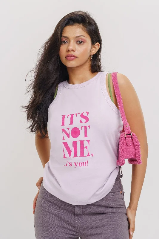 It's Not Me Tank Tee