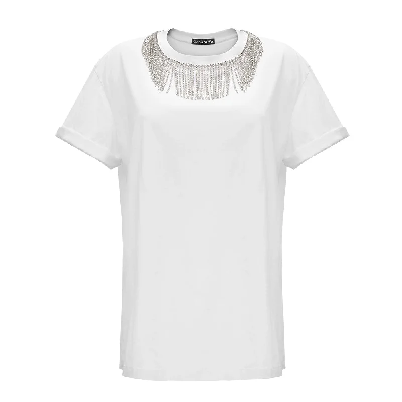 T-shirt With Crystals