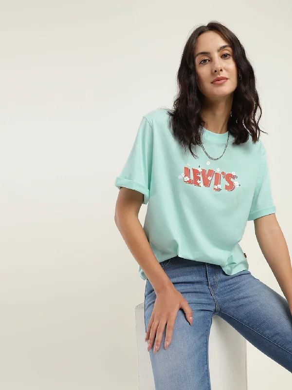 Women's Brand Logo Oversized T-Shirt