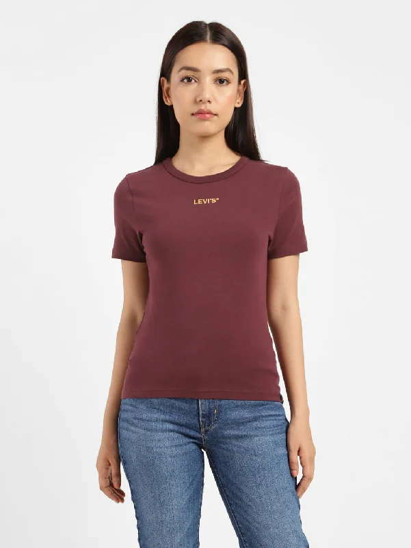 Women's Striped Slim Fit T-shirt