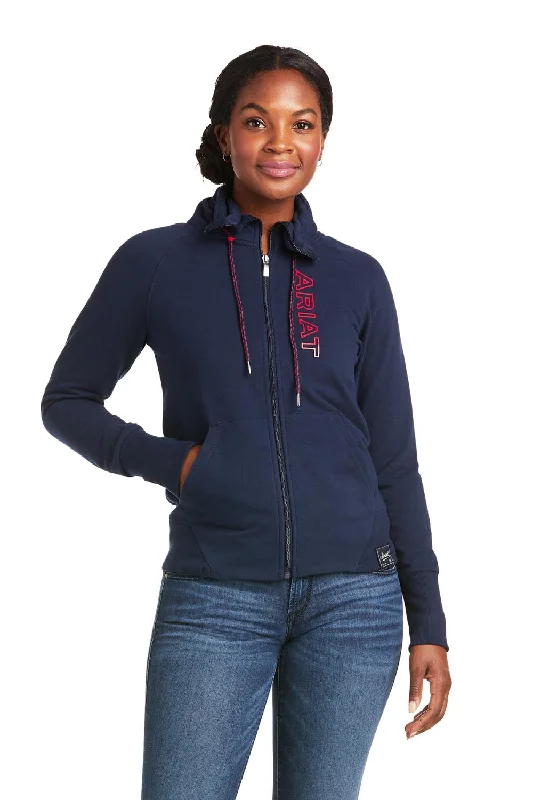 Ariat Women's Team Logo Full Zip Sweatshirt