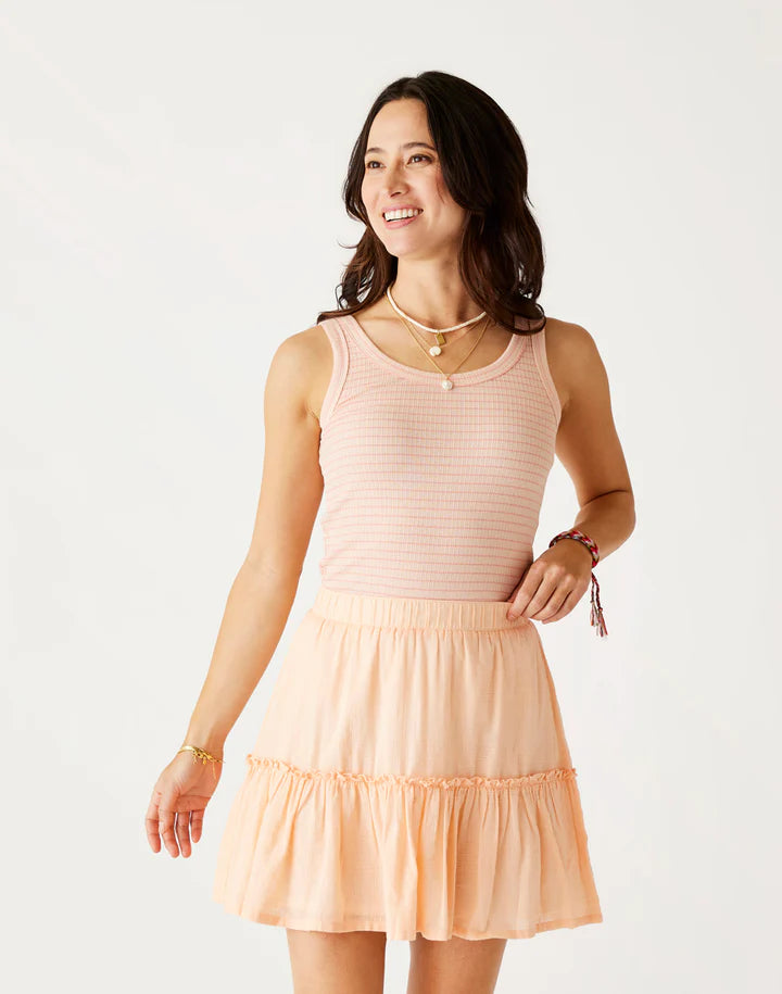 Women's Ever Tank - Peach Stripe