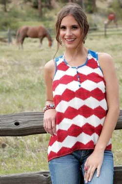 Women's Georgette Tank