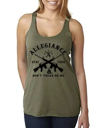 Don't Tread OD GRN Women's Tank