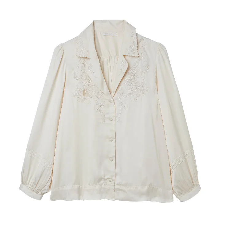 Faune Eloise Blouse Oyster