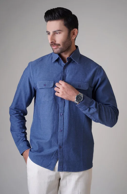 Washed - Chambray Denim Shirt