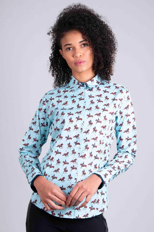 Hartwell Layla Cotton Shirt | Jumping Horses