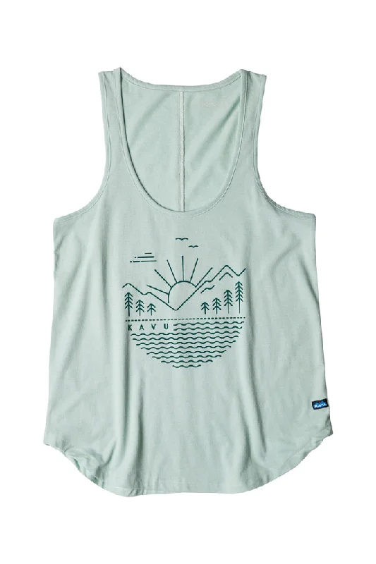 Women's Don't Sweat It Tank Top - Cool Aqua