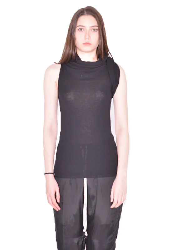 RICK OWENS WOMEN RO01D2680 VI KNITTED TWIST TOP