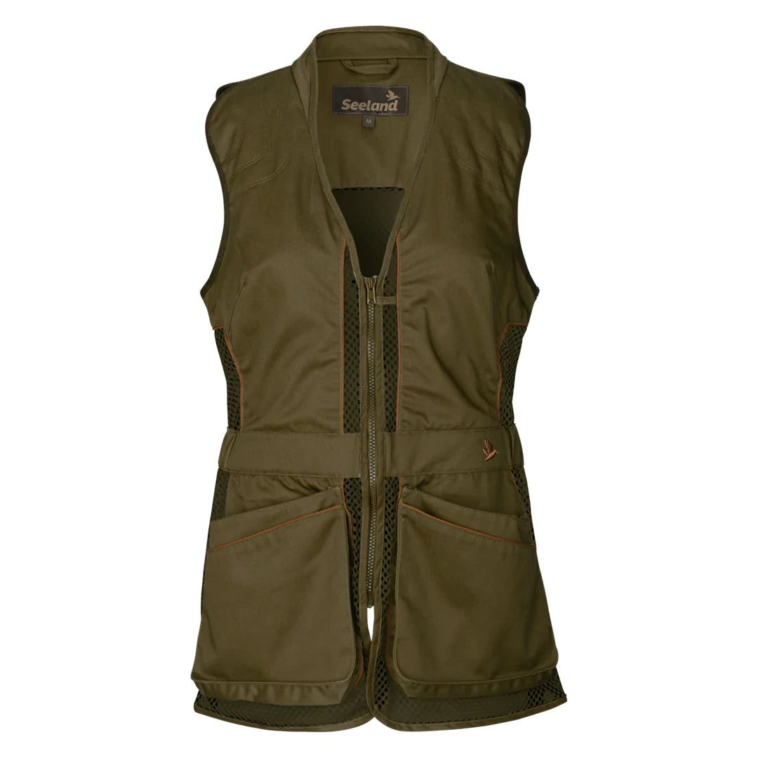 Seeland Skeet II Lady Waistcoat - Duffel Green