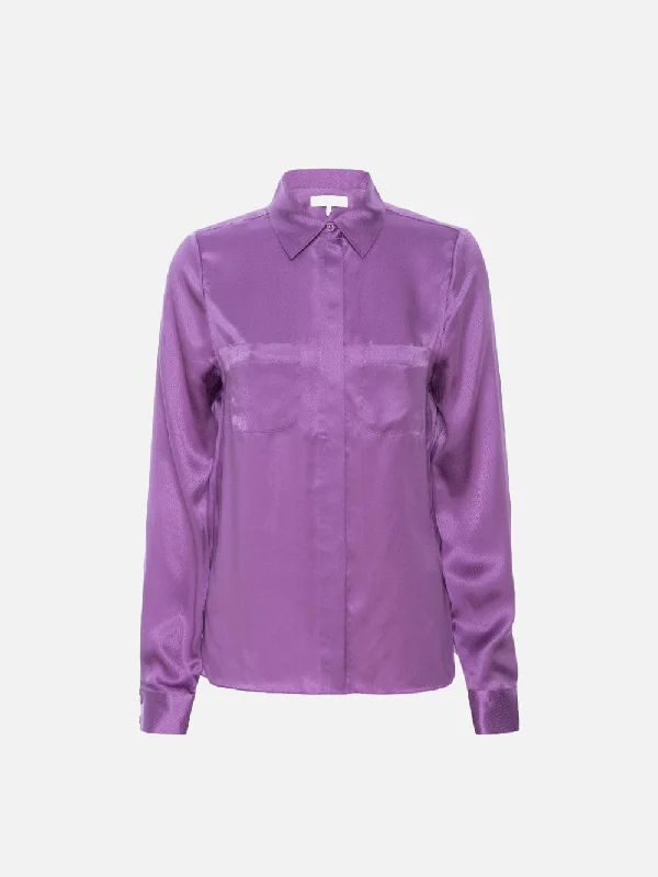 Slim Pocket Shirt -- Orchid