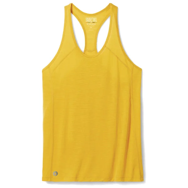 Smartwool Women's Tanktops - Merino Sport Ultralite Racerback Tank - Honey Gold