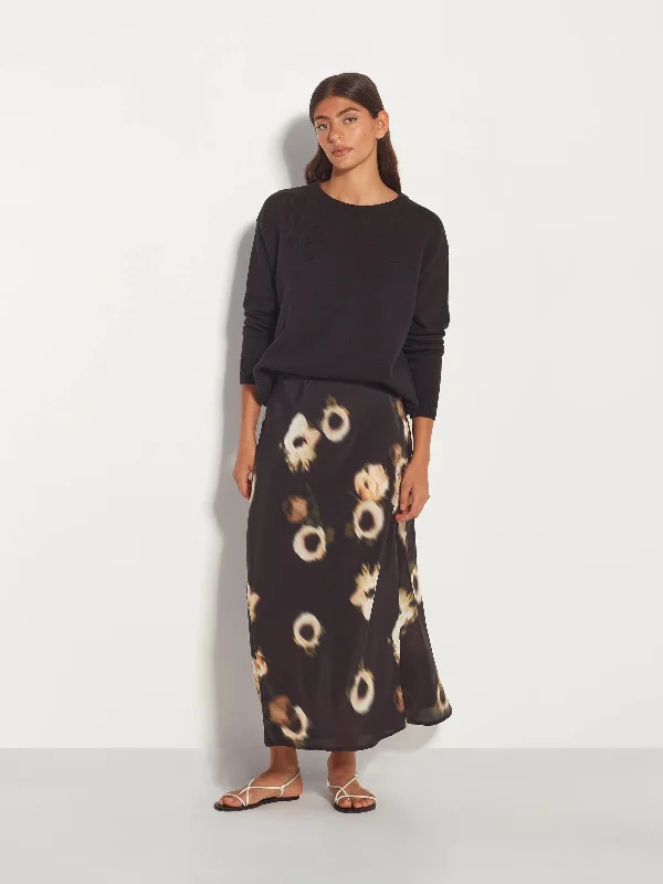 Em Skirt (Windflower Silk CDC) Noir