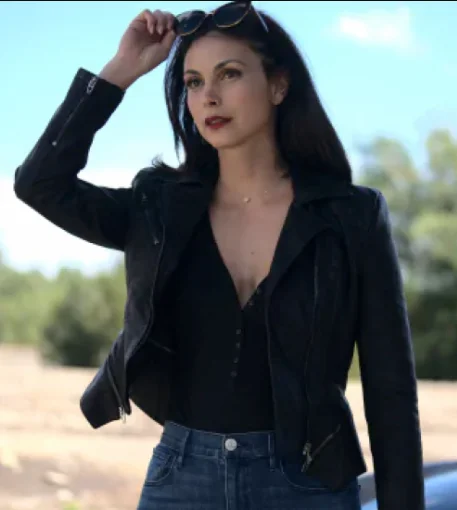 Last Looks 2022 Morena Baccarin Leather Jacket