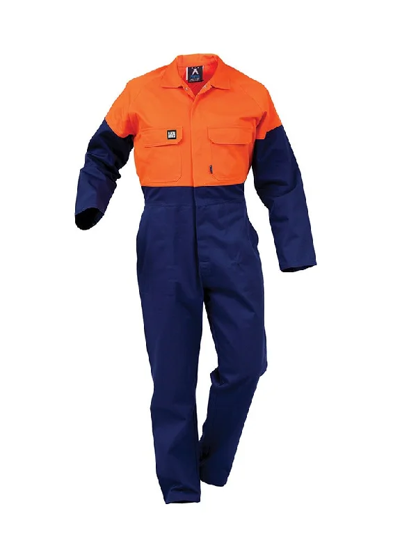 Protex Flame Retardant 100% Cotton, Day Only, Overall - Domed