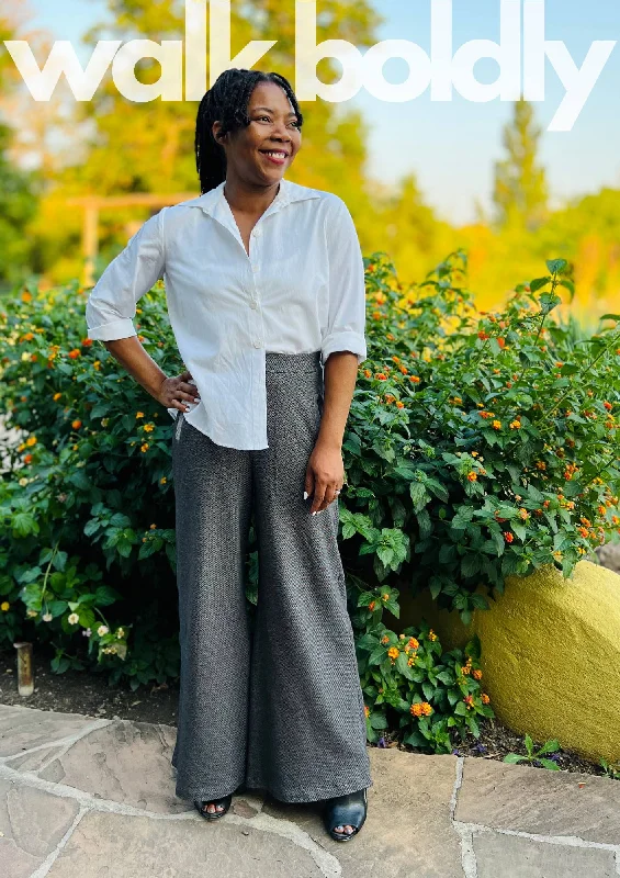 Walk Boldly | Wide Leg Pants Sewing Pattern