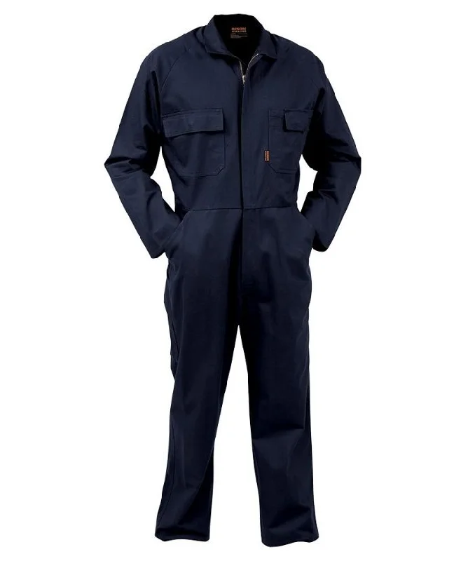 Workzone 100% Cotton Overall with Metal Zip