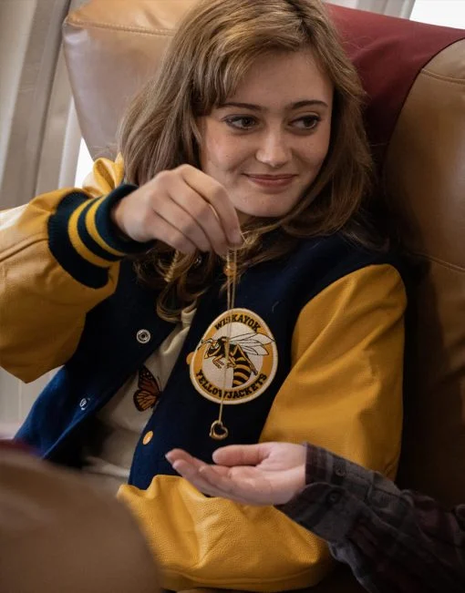 Yellowjackets 2021 Ella Purnell Bomber Jacket