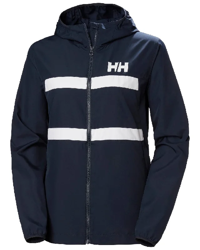 Helly Hansen Womens Salt Stripe Windbreaker Jacket