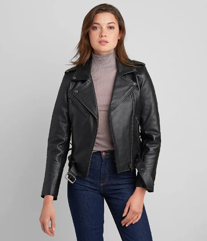 Cleo Asymmetrical Performance Rider Jacket