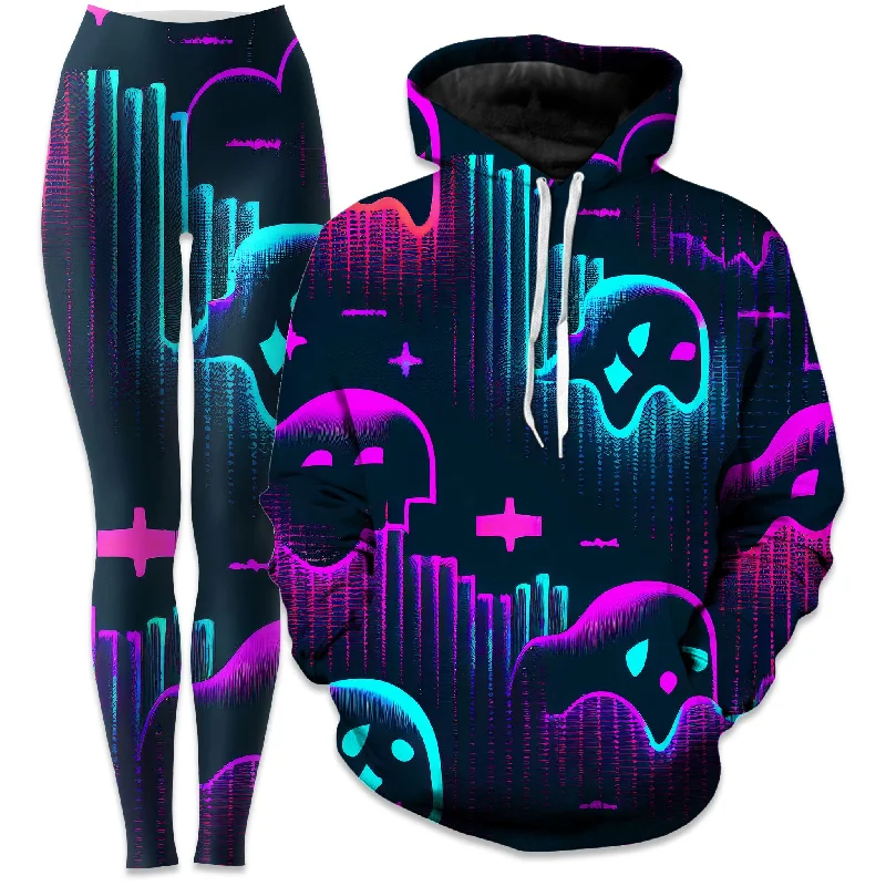 Ghost Melt Hoodie and Leggings Combo