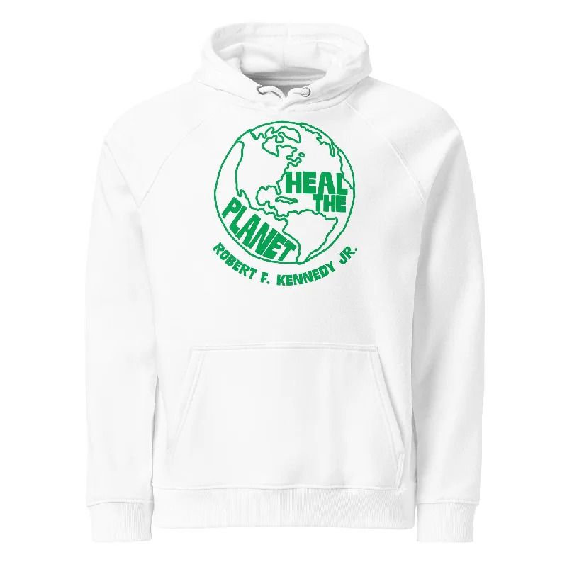 Heal the Planet Unisex Organic Hoodie