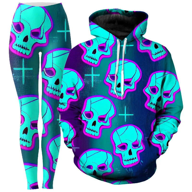 Neon Fright Hoodie and Leggings Combo