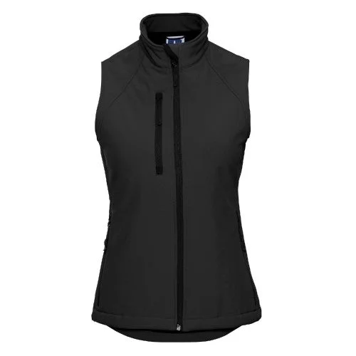 Russell Ladies/Womens Soft Shell Breathable Gilet Jacket