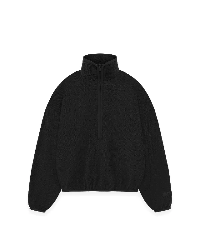 Womens Zip Up Jacket - Black